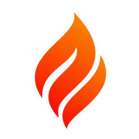 Fire Icon Logo Vector Illustration Design Editable Resizable Eps 10